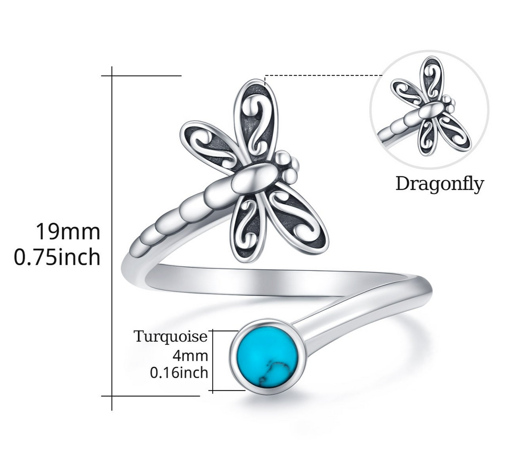 The Celtic Dragonfly Ring - Talisman of Thin Places