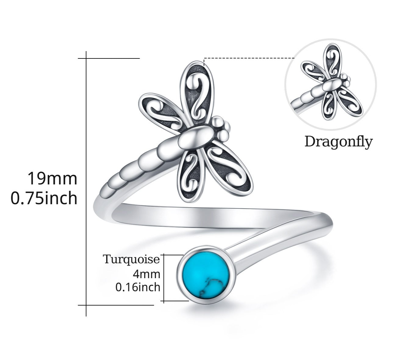 The Celtic Dragonfly Ring - Talisman of Thin Places