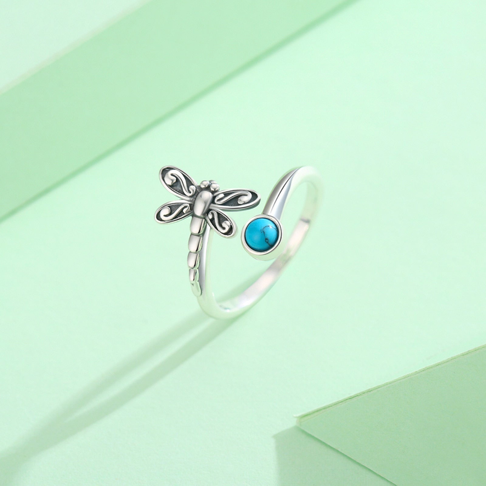 The Celtic Dragonfly Ring - Talisman of Thin Places