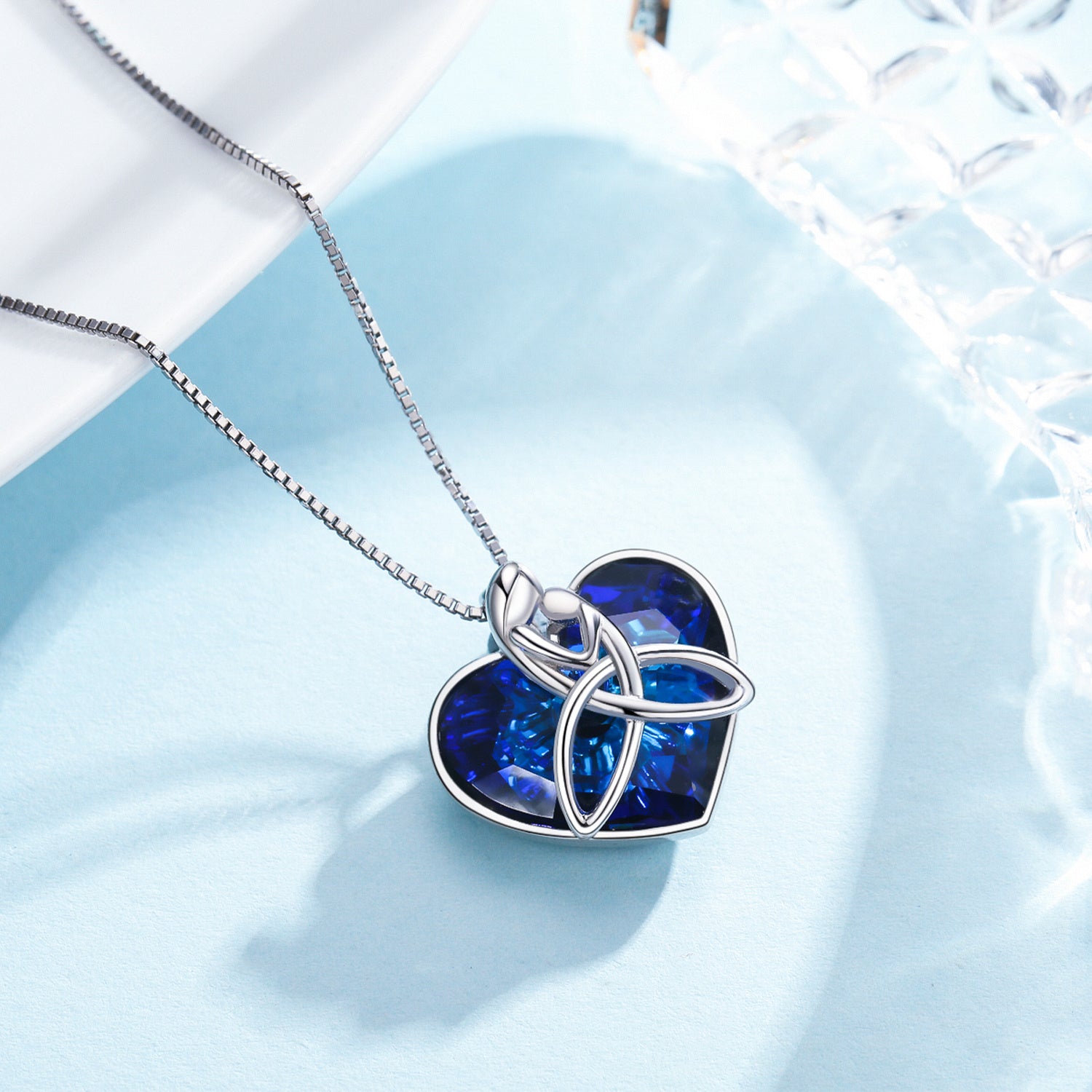 Celtic Love-Knot Heart Pendant — A Promise Without End