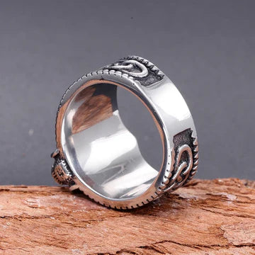 Mjölnir’s Forge Handcrafted Thor’s Hammer Celtic Ring