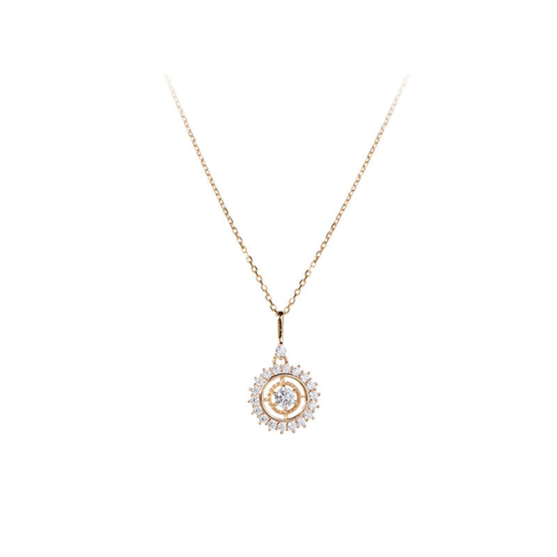 Sterling Silver Compass Necklace – A Talisman of Guidance & Fortune