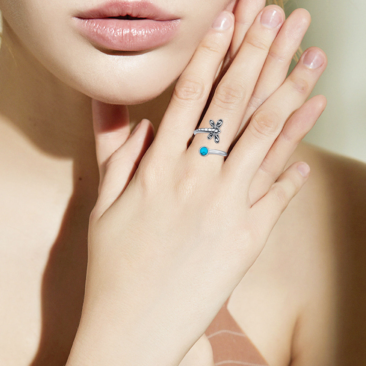 The Celtic Dragonfly Ring - Talisman of Thin Places