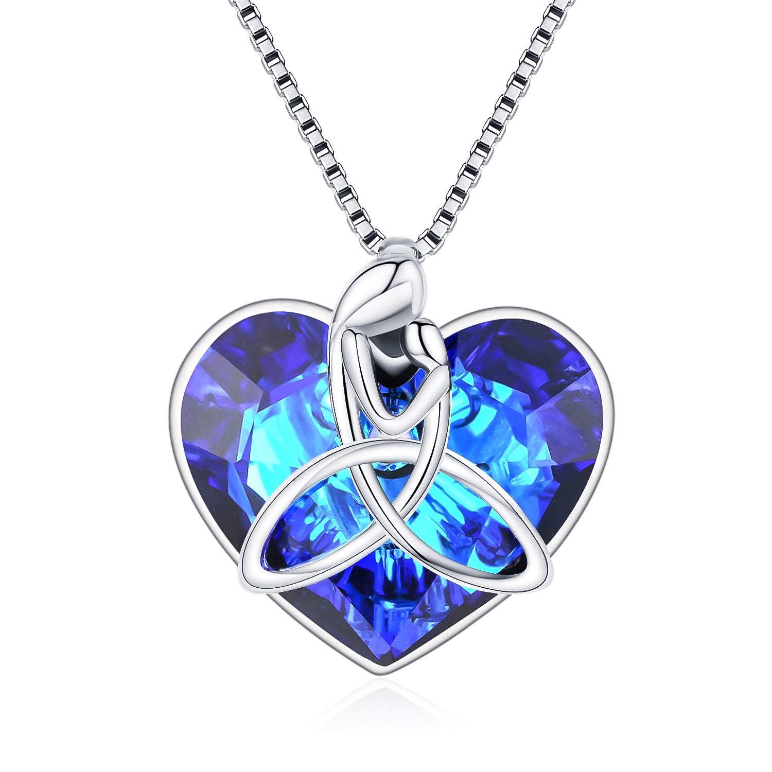 Celtic Love-Knot Heart Pendant — A Promise Without End