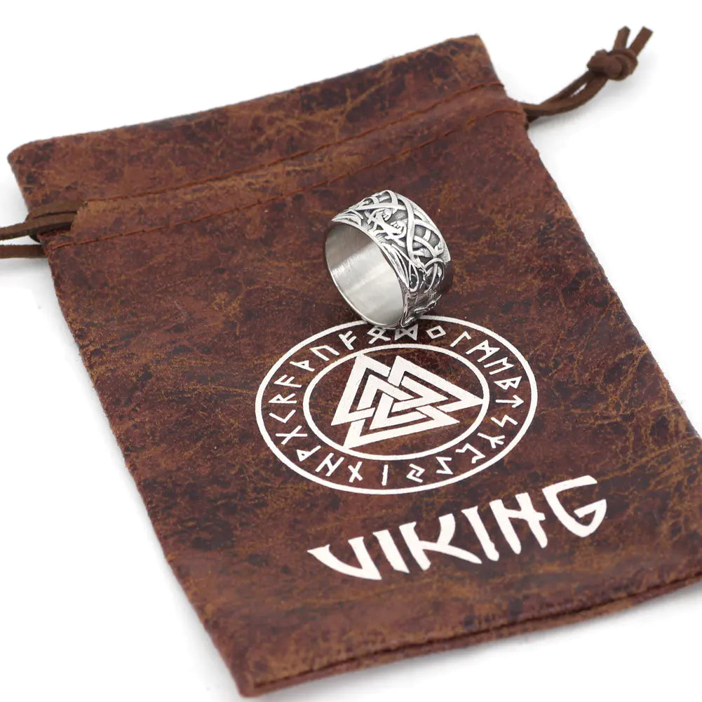 Wolf Totem Nordic Wolf Ring